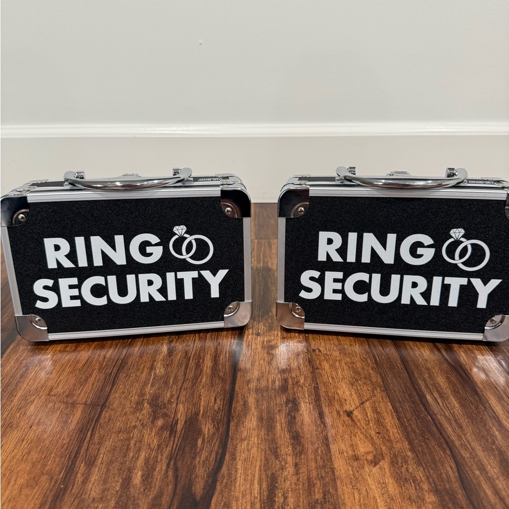 The Ring Legend Security Case - Ring bearer box - Set of 2